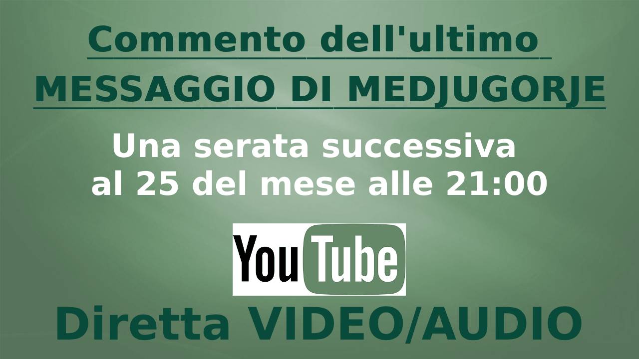 Diretta Rosario e Commento Medju